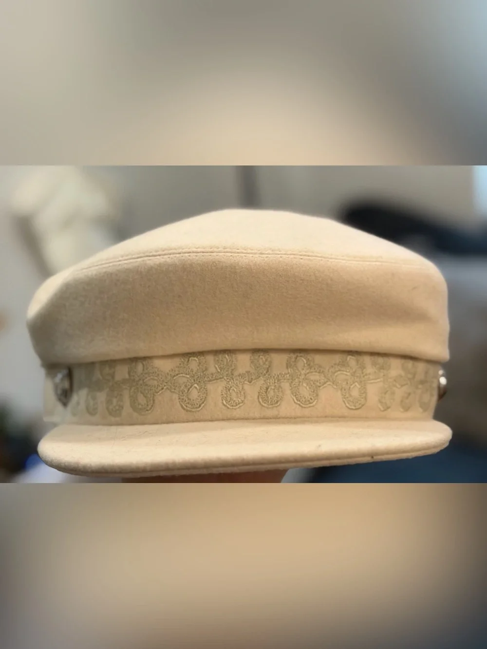 Hermes Casquette Cabourg Cap Size 58